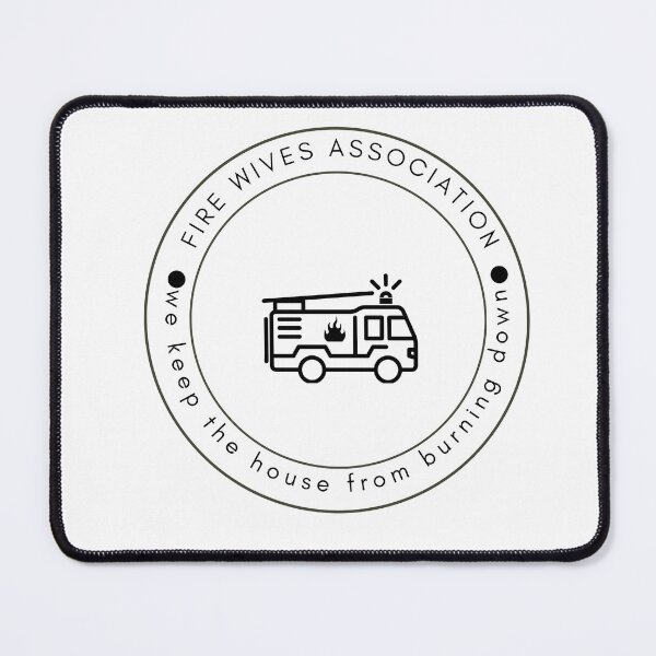 Item preview, Firefighter Fireman Wife / Wives EMS First Responder Wife Sticker designed and sold by samstearns.