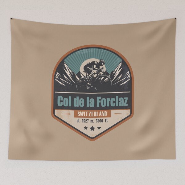 Item preview, Col de la Forclaz Switzerland Cycling Mountain Design designed and sold by CynthiaGraphics.