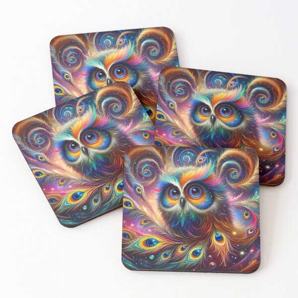 Item preview, Timid Colorful Owl designed and sold by Paul Morse.