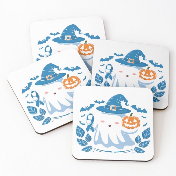 Item preview, November Blue Diabetes Awareness Ghost  designed and sold by Oualid Art.