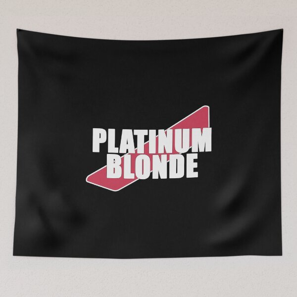 Item preview, PLATINUM BLONDE BAND CLASSIC LOGO SHIRT designed and sold by TREVORSNEWEST.