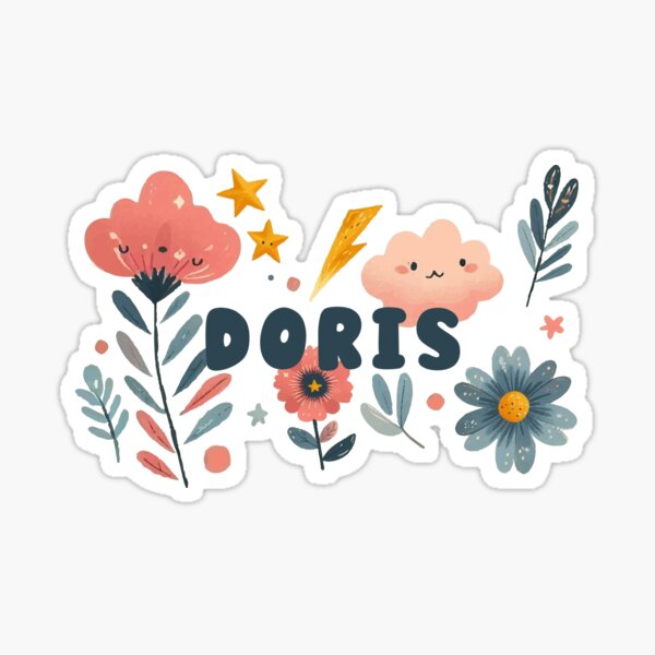 First Name Doris Stickers for Sale | Redbubble