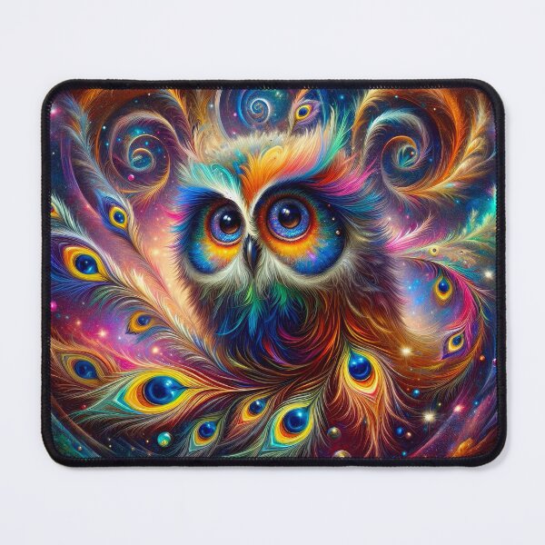 Item preview, Timid Colorful Owl designed and sold by Paul Morse.