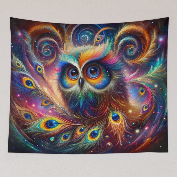 Item preview, Timid Colorful Owl designed and sold by Paul Morse.