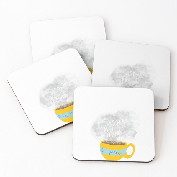 Item preview, Don’t talk to me coffee mug designed and sold by minimaldesignsM.