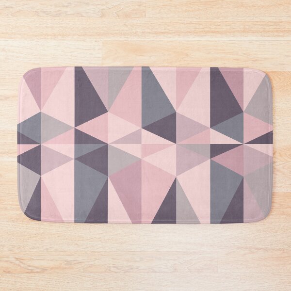 Item preview, geometric pink gray designed and sold by ElaSzczepaniak.