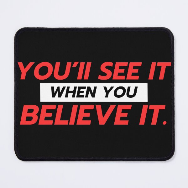 Item preview, BELIEVE IT designed and sold by MUSEKHIART.