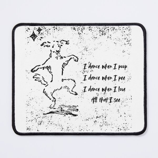 Item preview, Delightful Dancing Dog  designed and sold by SunandShade.
