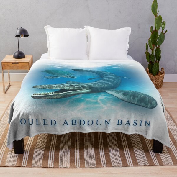 Item preview, Ouled Abdoun Basin Mosasaur Morocco ocean graphic designed and sold by The Paleo shop ..