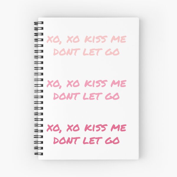 Item preview, XO, XO Kiss Me Don't Let Go Pink Fade designed and sold by MintMochaMatcha.