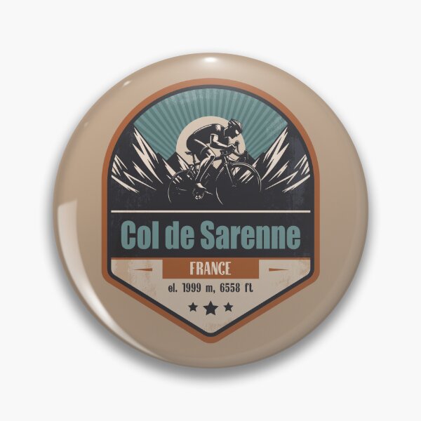 Item preview, Col de Sarenne France Cycling Mountain Design designed and sold by CynthiaGraphics.
