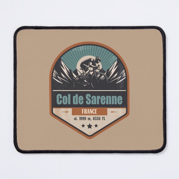 Item preview, Col de Sarenne France Cycling Mountain Design designed and sold by CynthiaGraphics.