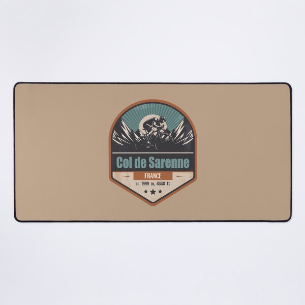 Item preview, Col de Sarenne France Cycling Mountain Design designed and sold by CynthiaGraphics.