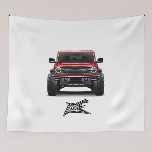 Item preview, ford bronco sixth gen red designed and sold by NaquashM.