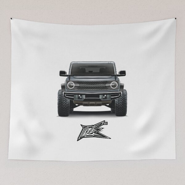 Item preview, ford bronco sixth gen gray  designed and sold by NaquashM.