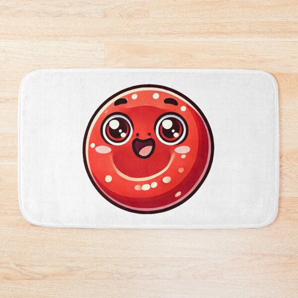Item preview, Happy Red Blood Cell designed and sold by sc1ence.