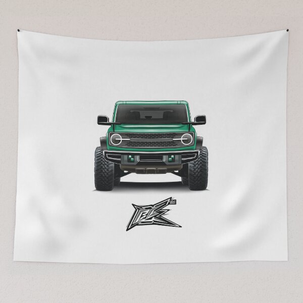Item preview, ford bronco sixth gen green  designed and sold by NaquashM.