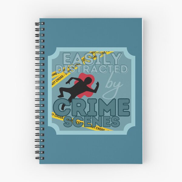 Item preview, Easily Distracted by Crime Scenes designed and sold by SceneOfTheCrime.
