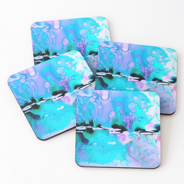 Item preview, Atmospheric Acrylic Ink Design  designed and sold by TurquoiseBird.