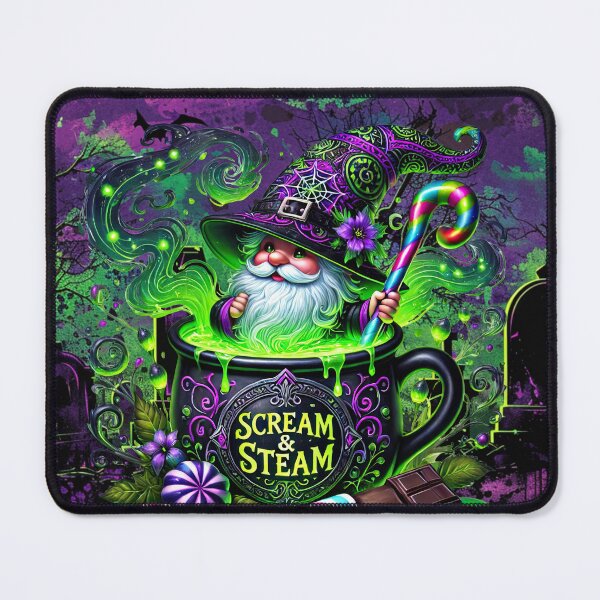Item preview, Scream and Steam. Gnome wizard, perfect for Halloween designed and sold by DONandEK.