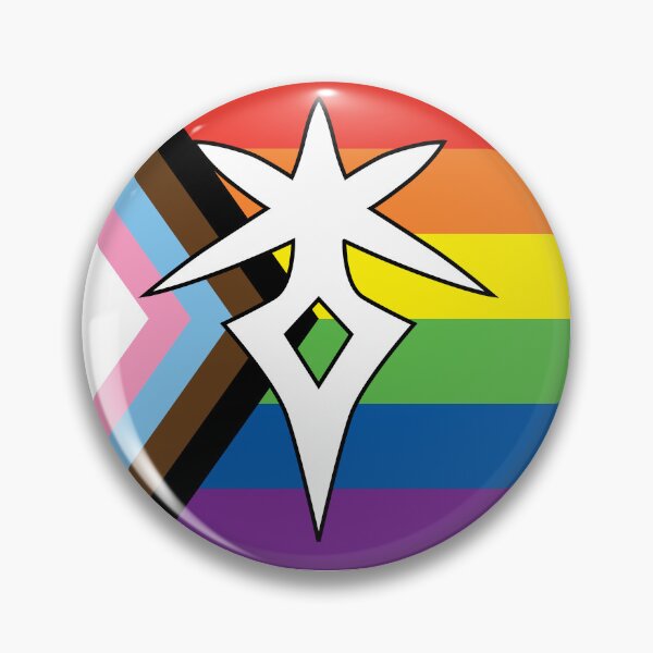 Item preview, FFXIV Pride Dark Knight Progress Pride designed and sold by Adambivalent.