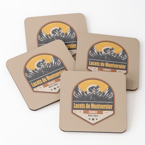 Item preview, Lacets de Montvernier France Cycling Mountain Design designed and sold by CynthiaGraphics.