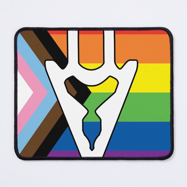 Item preview, FFXIV Pride Dragoon Progress Pride designed and sold by Adambivalent.