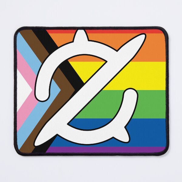 Item preview, FFXIV Pride Gunbreaker Progress Pride designed and sold by Adambivalent.