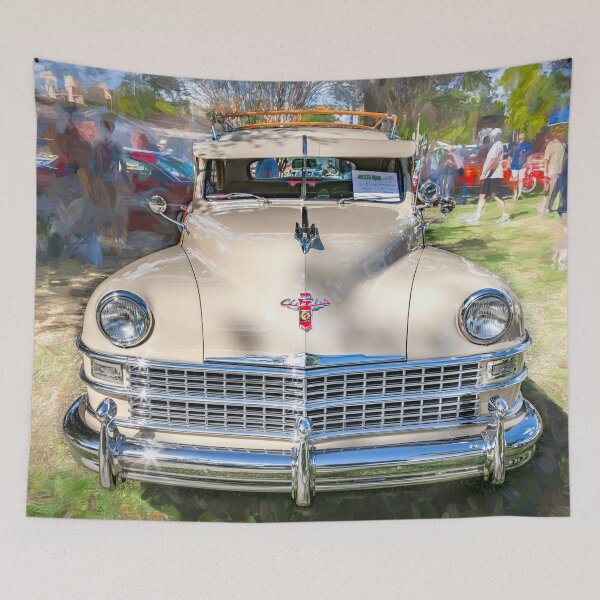 Item preview, 1947 Tan Chrysler Town And Country Sedan 4 Door X105 designed and sold by RichFrancoCars.