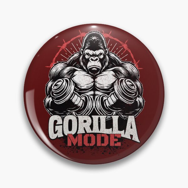 Item preview, Gorilla Mode Workout Gym designed and sold by DetourShirts.