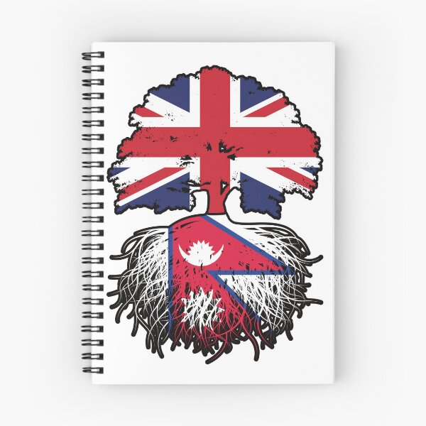 Item preview, Nepal Nepalese British UK Tree Roots Flag designed and sold by FlagX.