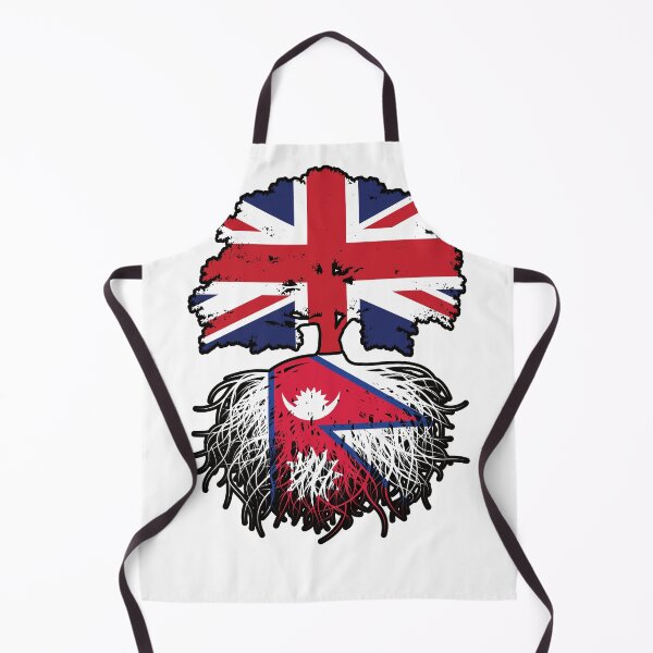 Item preview, Nepal Nepalese British UK Tree Roots Flag designed and sold by FlagX.