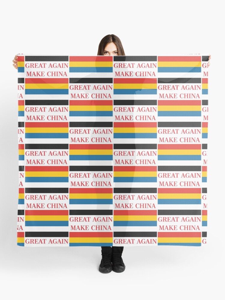 Make China Great Again Republic Of China 五色旗 Scarf