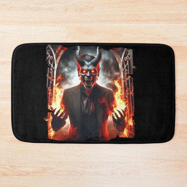 Item preview, Devil in Flames with Fiery Eyes - Intense Inferno Art designed and sold by Hungry-Murphy.
