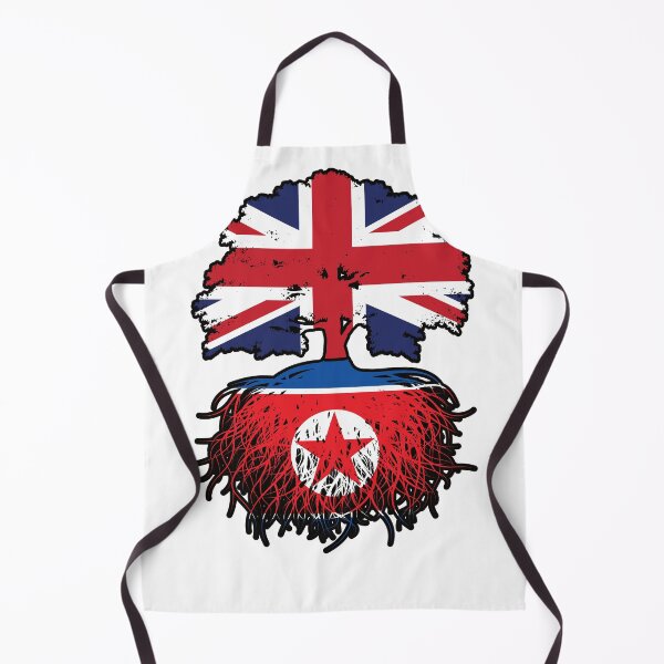Item preview, North Korea North Korean British UK Tree Roots Flag designed and sold by FlagX.