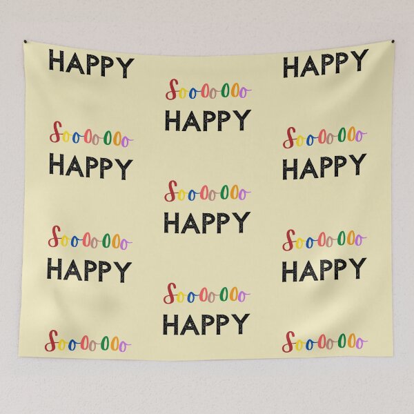 Item preview, Soooooo HAPPY designed and sold by Nancyanna.