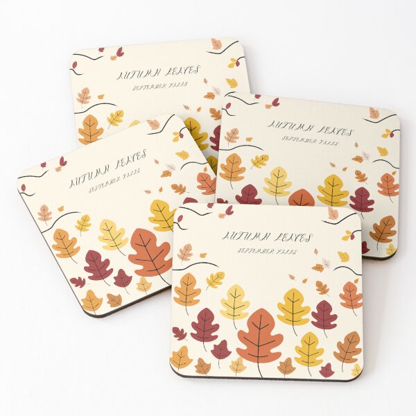 Item preview, Autumn Leaves September falls designed and sold by AtonuHaque.