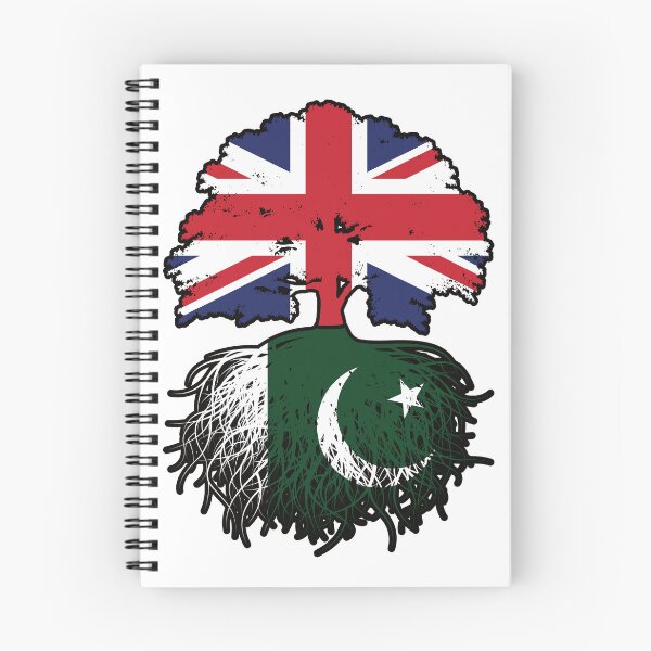 Item preview, Pakistan Pakistani British UK Tree Roots Flag designed and sold by FlagX.