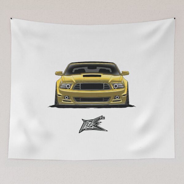 Item preview, ford mustang s197 convertible yellow designed and sold by NaquashM.
