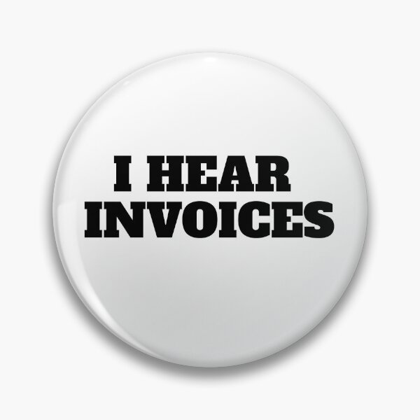 Item preview, I hear invoices designed and sold by MisterFunny.