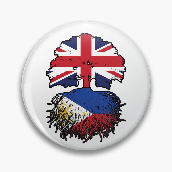 Item preview, Philippines Filipino British UK Tree Roots Flag designed and sold by FlagX.