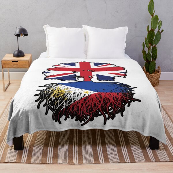 Item preview, Philippines Filipino British UK Tree Roots Flag designed and sold by FlagX.