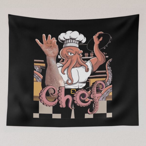 Item preview, Octopus Chef  designed and sold by Flirt-Teez.