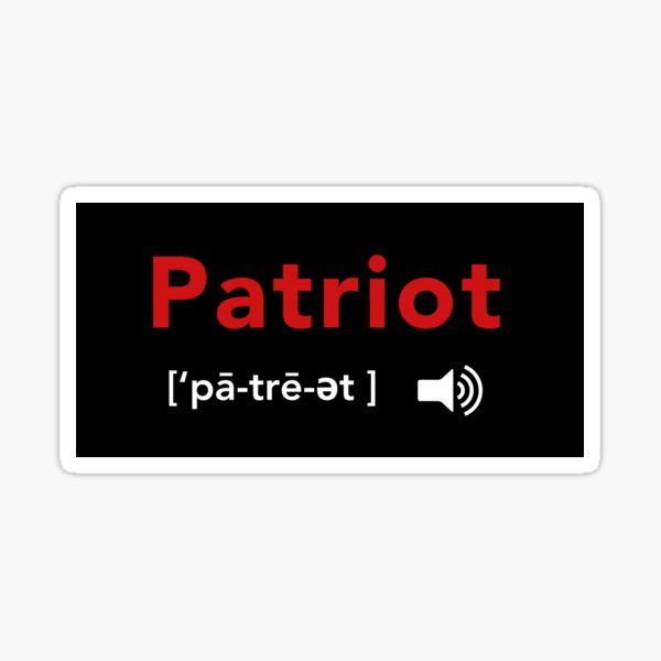 Item preview, Dictionary 2024: Patriot designed and sold by EagleNestNation.