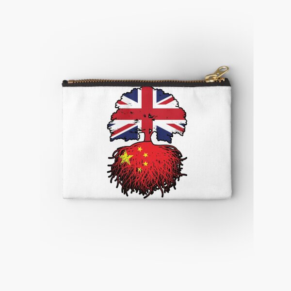 Item preview, China Chinese British UK Tree Roots Flag designed and sold by FlagX.