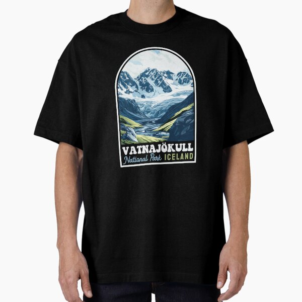 Item preview, Vatnajökull Iceland National Park Retro Travel Souvenir designed and sold by JackCurtis1991.