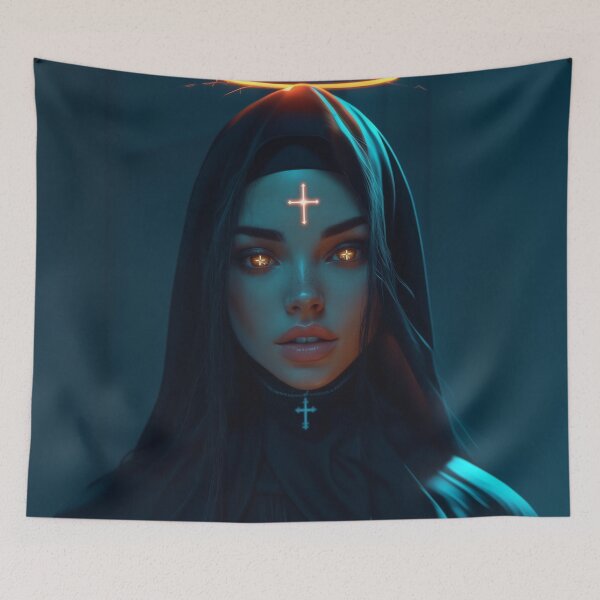 Item preview, possessive nun designed and sold by CursedbyLilith.