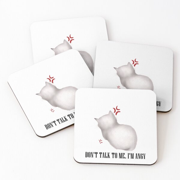 Item preview, Angy cat - white designed and sold by Leeh-designs.