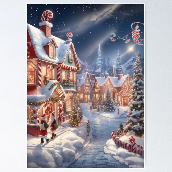 Item preview, Christmas patterns-Stickers, Post Cards and magnets-21 designed and sold by StickSpot.