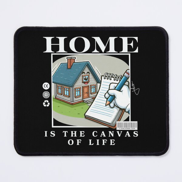 Item preview, Home is the canvas of life designed and sold by Peerless-Prime.